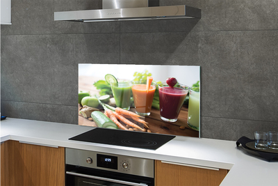 Szklany Panel Energetyczne Koktajle Warzywne