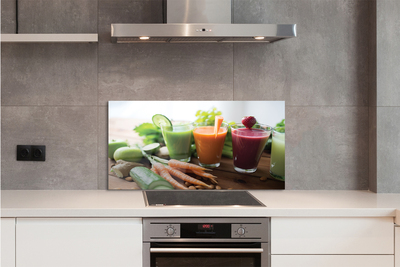 Szklany Panel Energetyczne Koktajle Warzywne