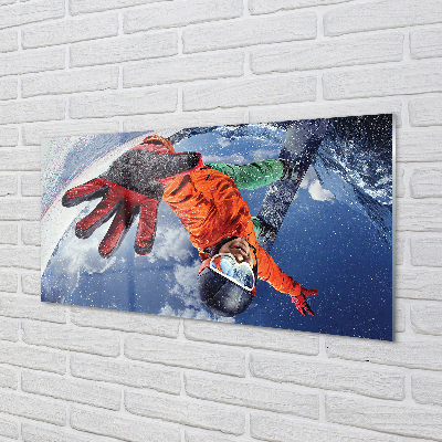 Panel nad Blat Kuchenny Snowboardzista w Akcji