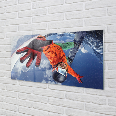 Panel nad Blat Kuchenny Snowboardzista w Akcji
