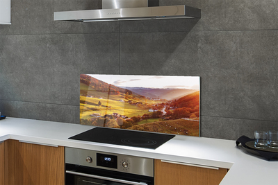 Panel Szklany Dolina w Objęciach Lasu