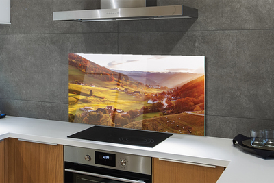 Panel Szklany Dolina w Objęciach Lasu