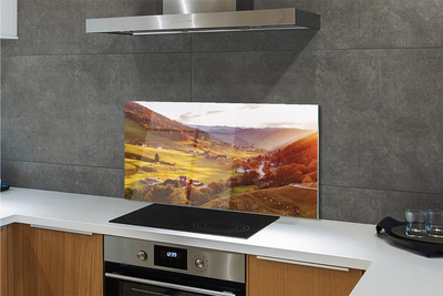 Panel Szklany Dolina w Objęciach Lasu