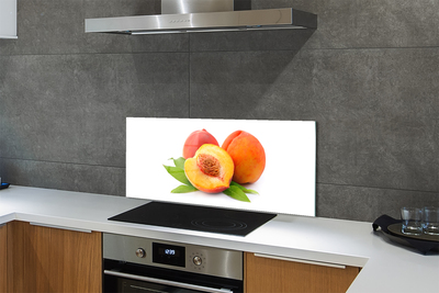 Panel szklany do Kuchni Złocista Morela