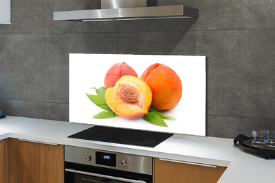 Panel szklany do Kuchni Złocista Morela