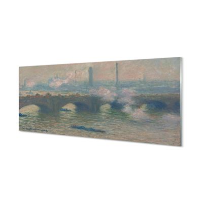 Szklany Panel Sztuka malowany krajobraz
