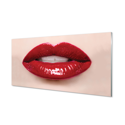 Panel nad Blat Kuchenny Soczyste Czerwone Usta