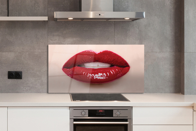 Panel nad Blat Kuchenny Soczyste Czerwone Usta