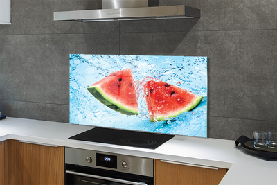 Szklany Panel Arbuz w Krystalicznej Wodzie