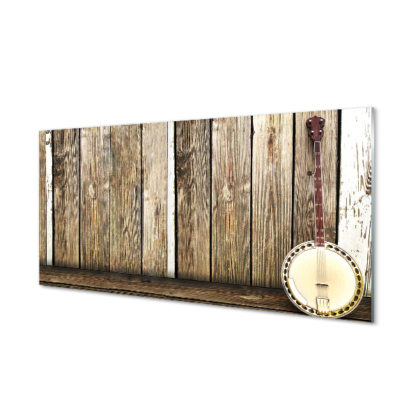 Szklany Panel Hawajskie Brzmienie Ukulele