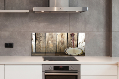 Szklany Panel Hawajskie Brzmienie Ukulele