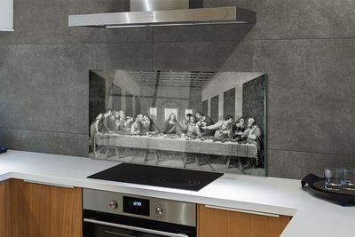 Panel szklany do Kuchni Artystyczna Ostatnia Wieczerza