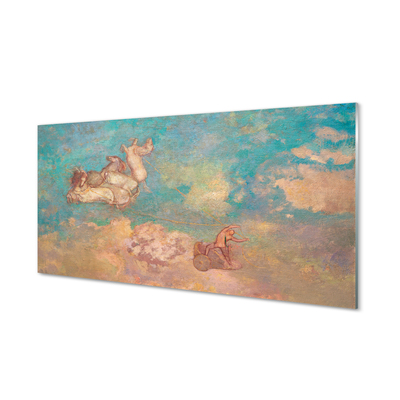Szklany Panel Rydwan Apolla - Odilon Redon