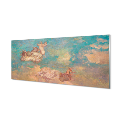 Szklany Panel Rydwan Apolla - Odilon Redon