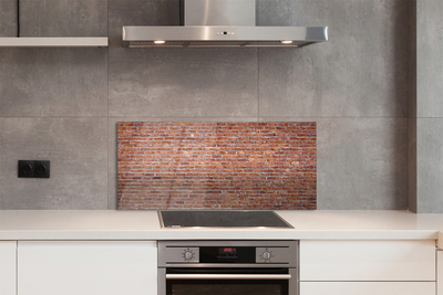 Panel szklany do Kuchni Ceglany Detal Architektoniczny