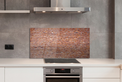 Panel szklany do Kuchni Ceglany Detal Architektoniczny
