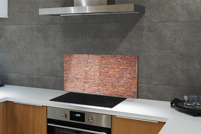 Panel szklany do Kuchni Ceglany Detal Architektoniczny