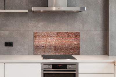 Panel szklany do Kuchni Ceglany Detal Architektoniczny