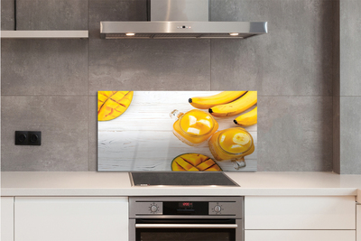 Panel szklany do Kuchni Egzotyczny Mix Mango i Banan