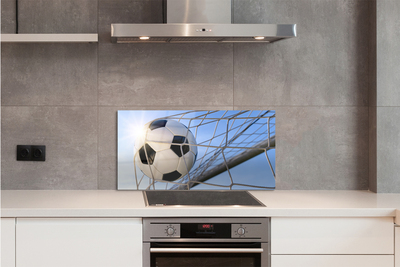 Szklany Panel Siatkówka pod Błękitnym Niebem