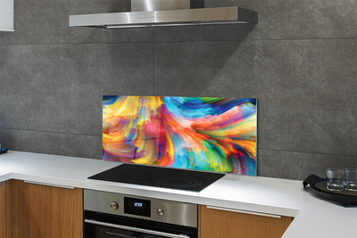 Panel Kuchenny Szklany Dynamiczny Rytm Barw