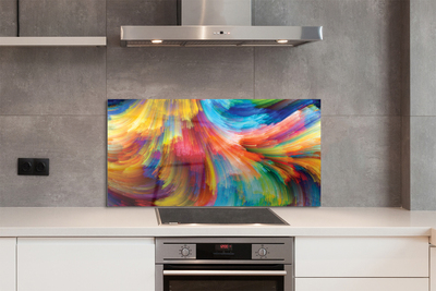 Panel Kuchenny Szklany Dynamiczny Rytm Barw