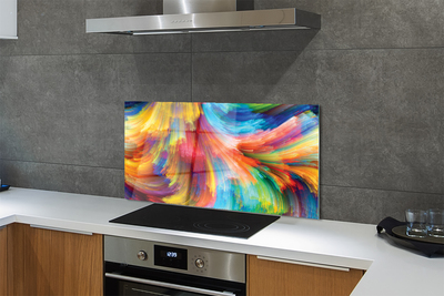 Panel Kuchenny Szklany Dynamiczny Rytm Barw