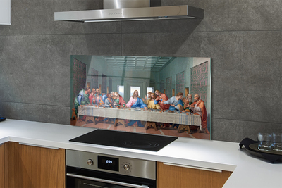 Panel szklany do Kuchni Ostatnia Wieczerza - Da Vinci