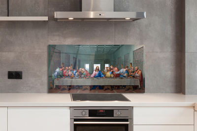 Panel szklany do Kuchni Ostatnia Wieczerza - Da Vinci