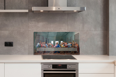 Panel szklany do Kuchni Ostatnia Wieczerza - Da Vinci