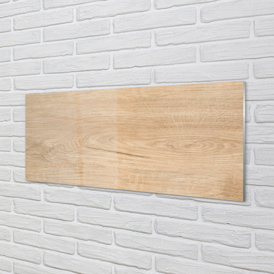 Szklany Panel Drewniane Polana z Sękami