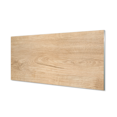 Szklany Panel Drewniane Polana z Sękami