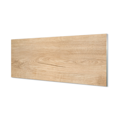 Szklany Panel Drewniane Polana z Sękami