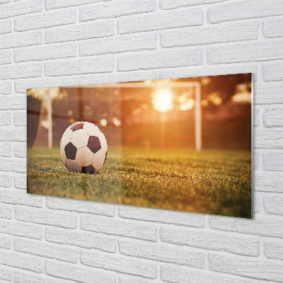 Szklany Panel Decydujący Strzał do Bramki