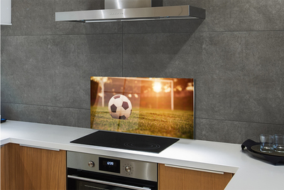 Szklany Panel Decydujący Strzał do Bramki