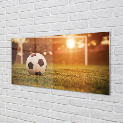 Szklany Panel Decydujący Strzał do Bramki