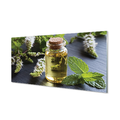 Szklany Panel Orzeźwiająca Herbata Miętowa