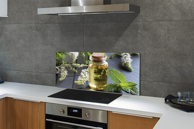 Szklany Panel Orzeźwiająca Herbata Miętowa