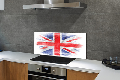 Szklany Panel Flaga wielkiej Brytanii
