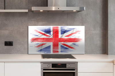 Szklany Panel Flaga wielkiej Brytanii