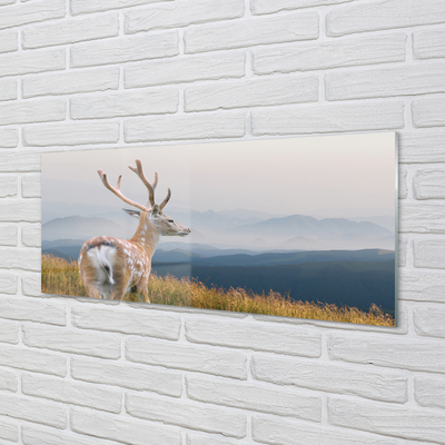 Panel nad Blat Kuchenny Jeleń na tle Górskich Szczytów