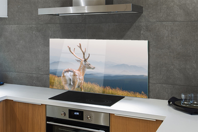 Panel nad Blat Kuchenny Jeleń na tle Górskich Szczytów