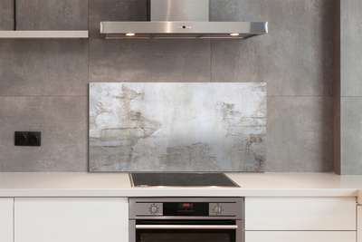 Panel nad Blat Kuchenny Eleganckie Połączenie: Beton i Marmur