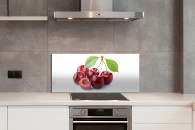 Panel szklany do Kuchni Słodkie Czereśnie