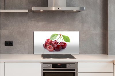 Panel szklany do Kuchni Słodkie Czereśnie