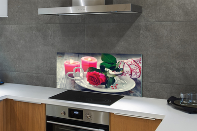 Panel nad Blat Kuchenny Róża, Serce i Świece