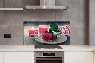 Panel nad Blat Kuchenny Róża, Serce i Świece