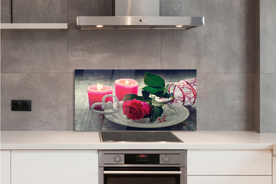 Panel nad Blat Kuchenny Róża, Serce i Świece