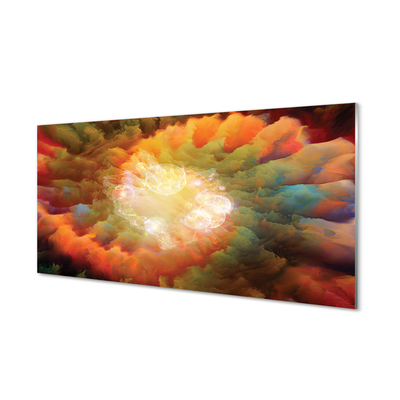 Szkło Ozdobne do Kuchni Nowoczesna Ekspresja Graficzna