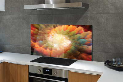 Szkło Ozdobne do Kuchni Nowoczesna Ekspresja Graficzna